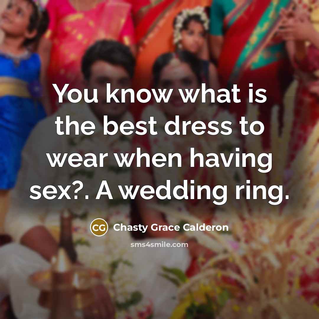 “You know what is the best dress to wear when…” quote by Chasty Grace Calderon