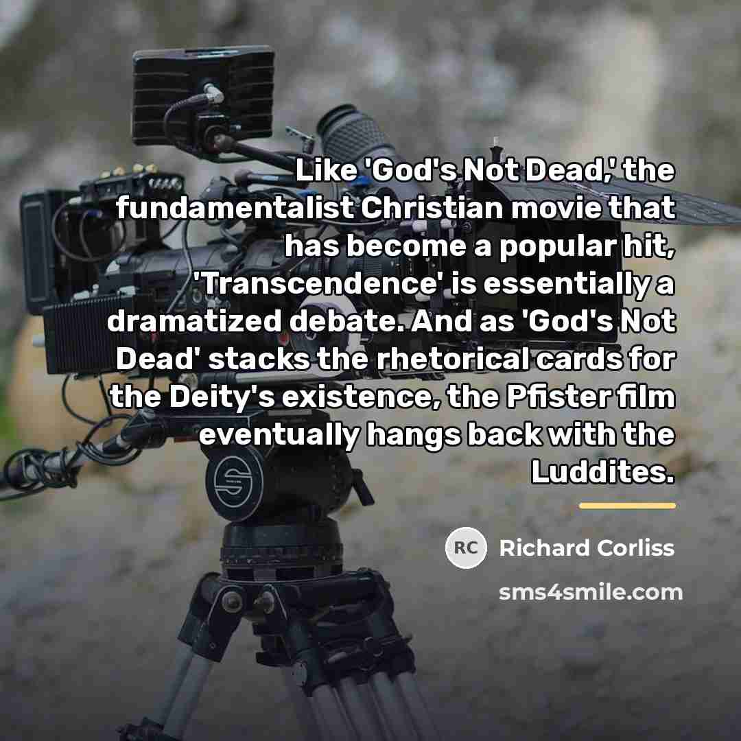 “Like 'God's Not Dead,' the fundamentalist Christian movie that has…” quote by Richard Corliss