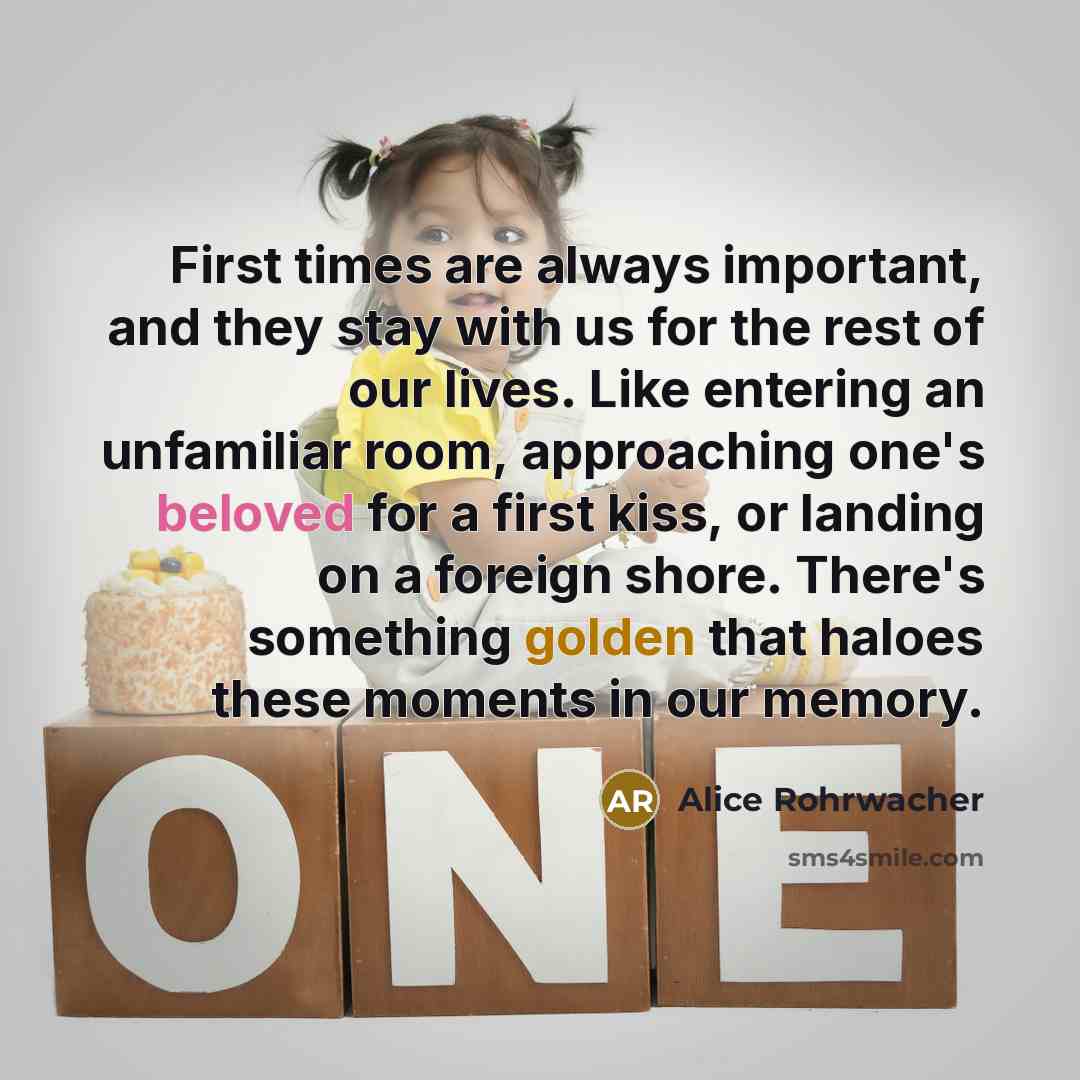 “First times are always important, and they stay with us…” quote by Alice Rohrwacher