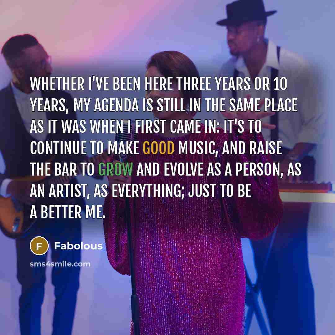 “Whether I've been here three years or 10 years, my…” quote by Fabolous