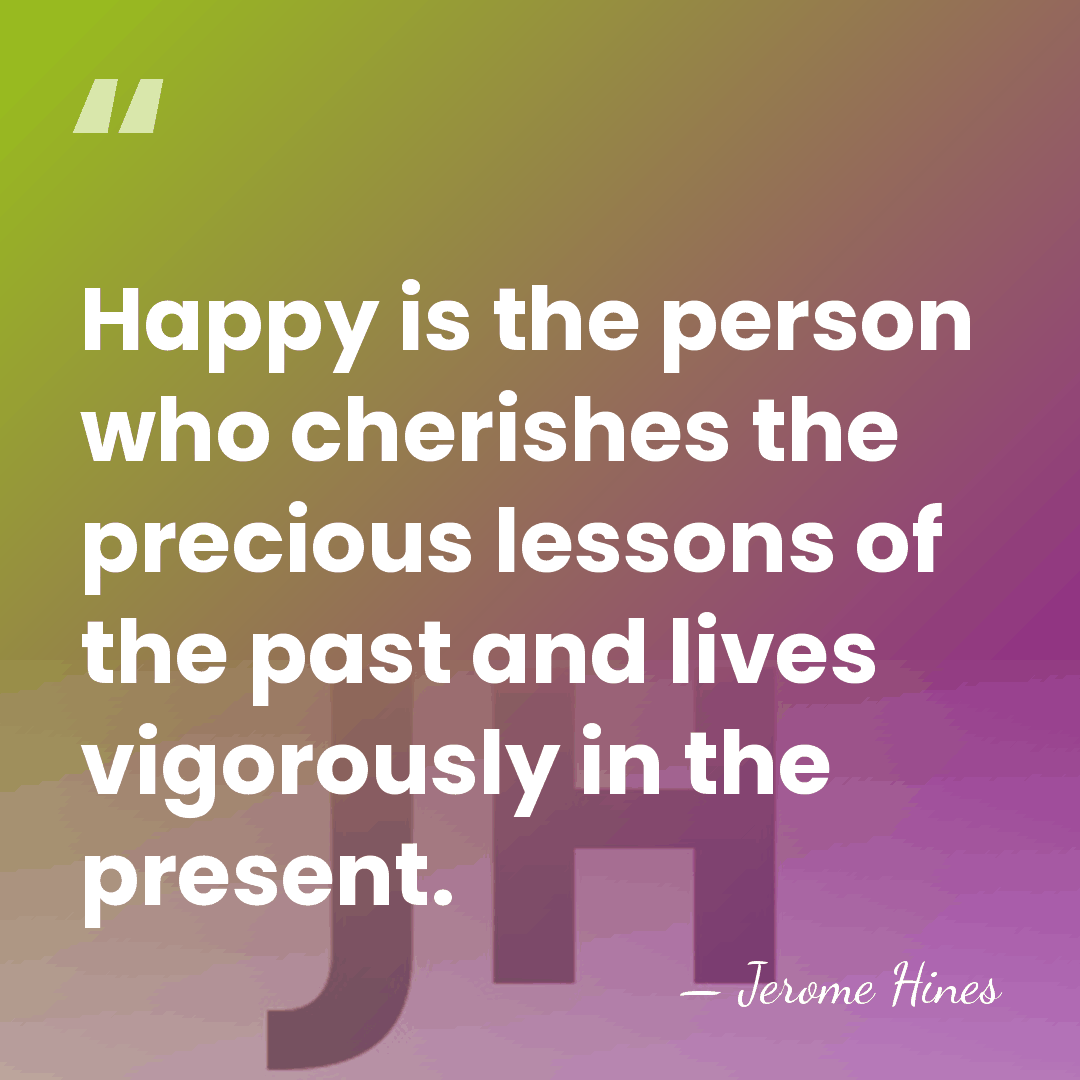 Happy is the person who cherishes the precious lessons of the past&hellip; - Jerome Hines