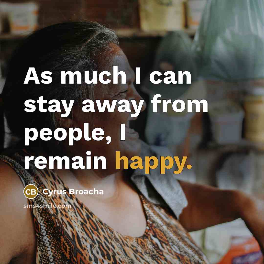 “As much I can stay away from people, I remain…” quote by Cyrus Broacha