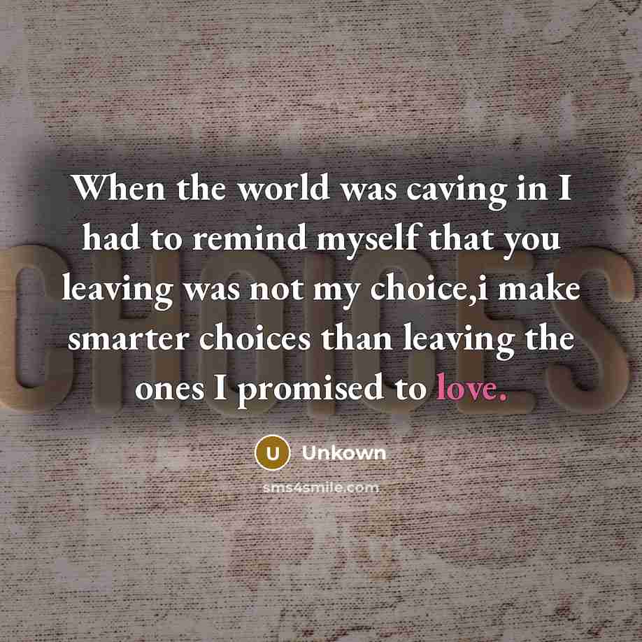 “When the world was caving in I had to remind…” quote by Unkown
