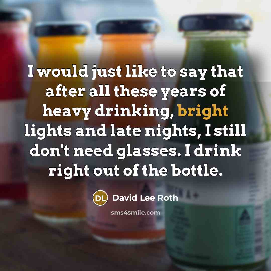 “I would just like to say that after all these…” quote by David Lee Roth