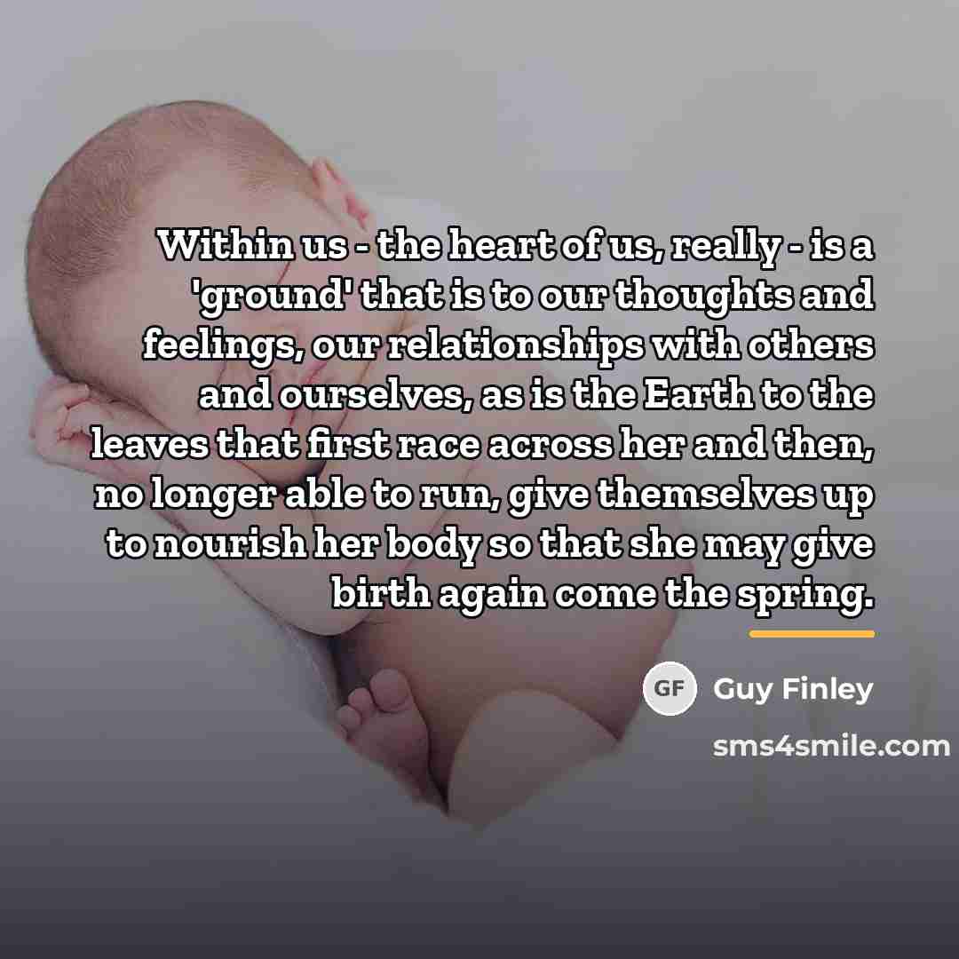 “Within us - the heart of us, really - is…” quote by Guy Finley