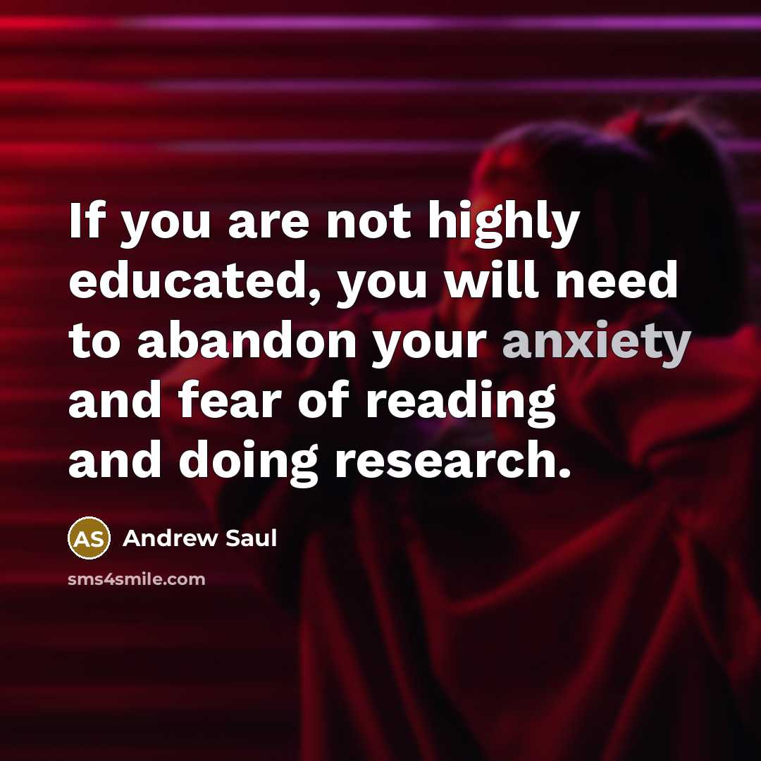“If you are not highly educated, you will need to…” quote by Andrew Saul