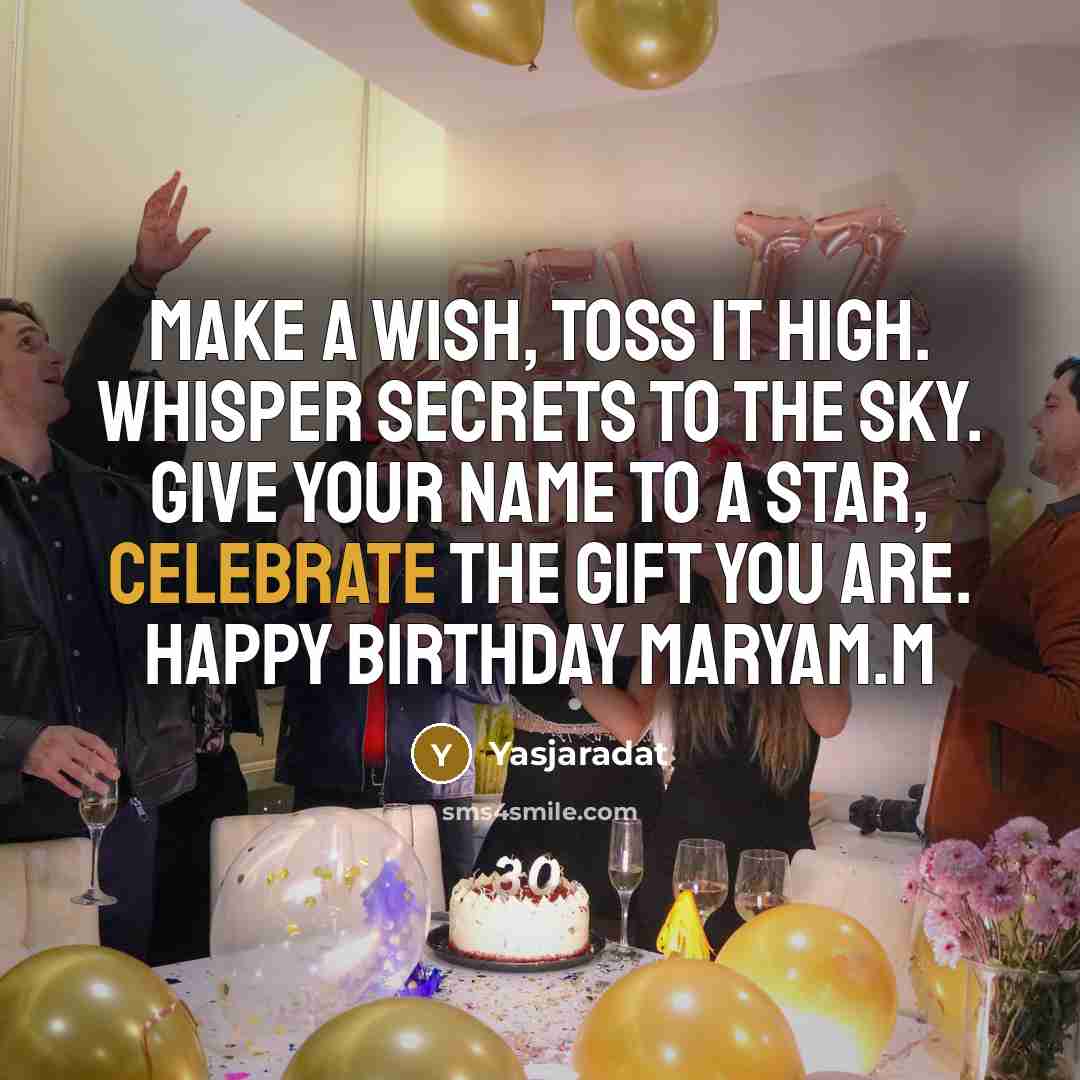 “Make a wish, toss it high. Whisper secrets to the…” quote by Yasjaradat