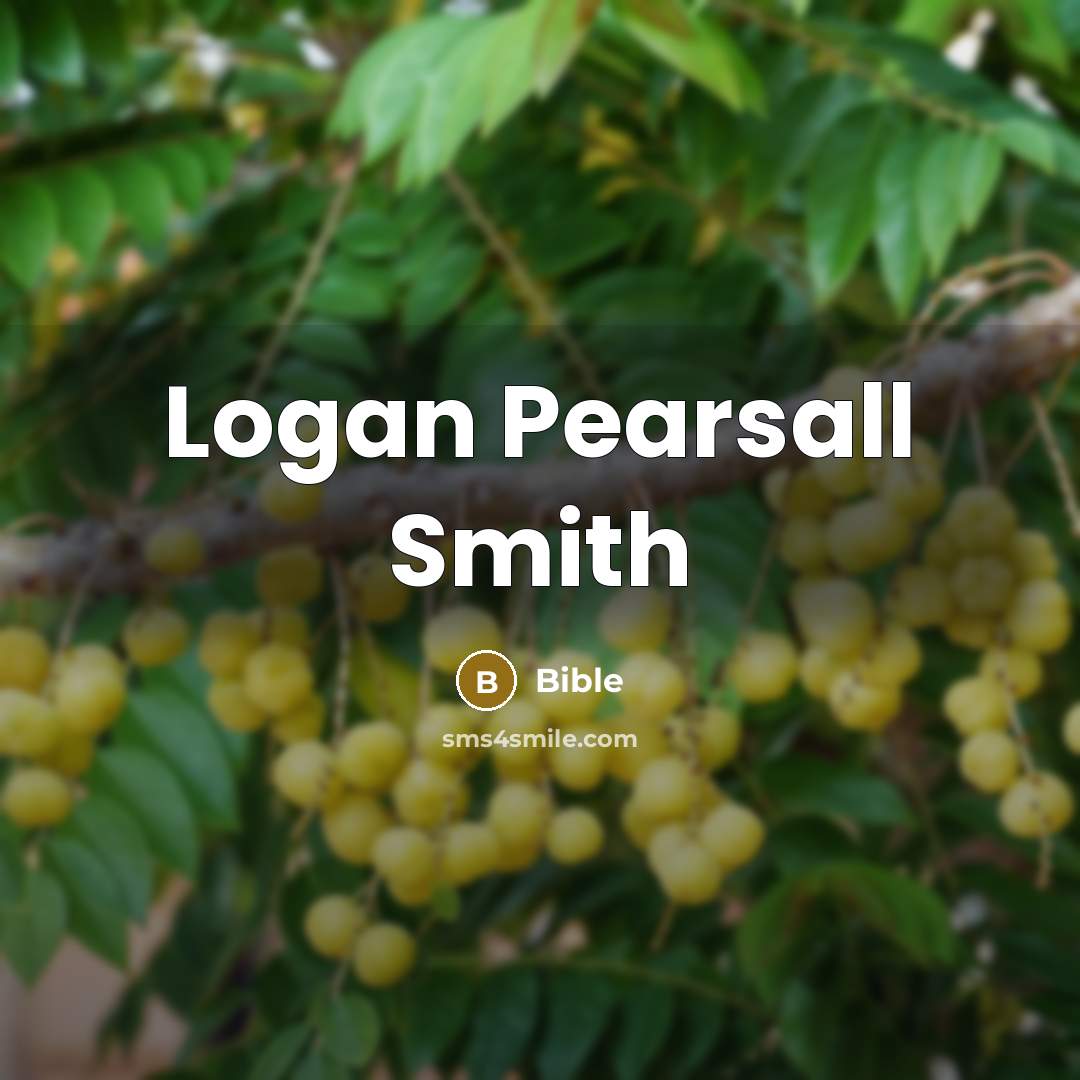 “Logan Pearsall Smith…” quote by Bible