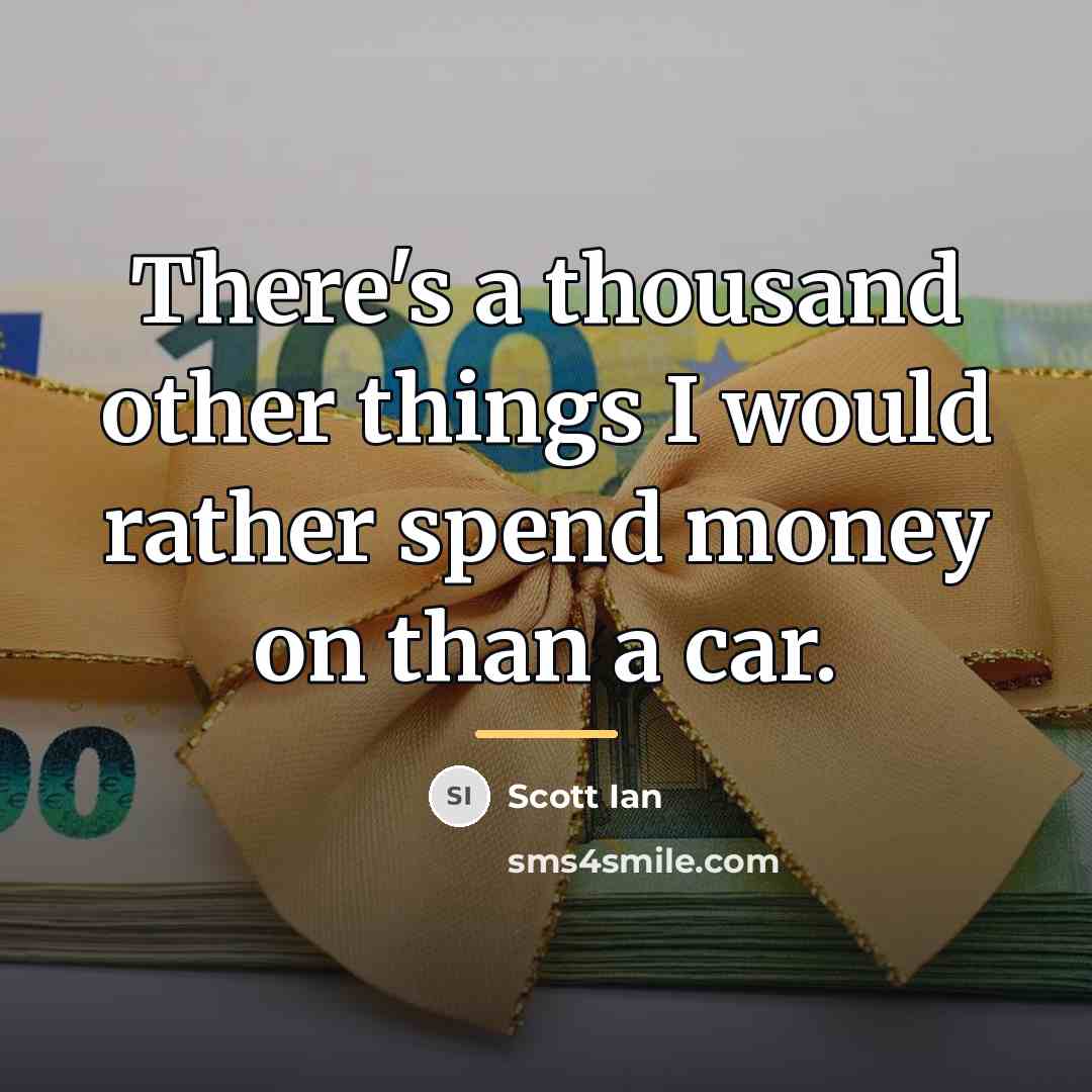 “There's a thousand other things I would rather spend money…” quote by Scott Ian