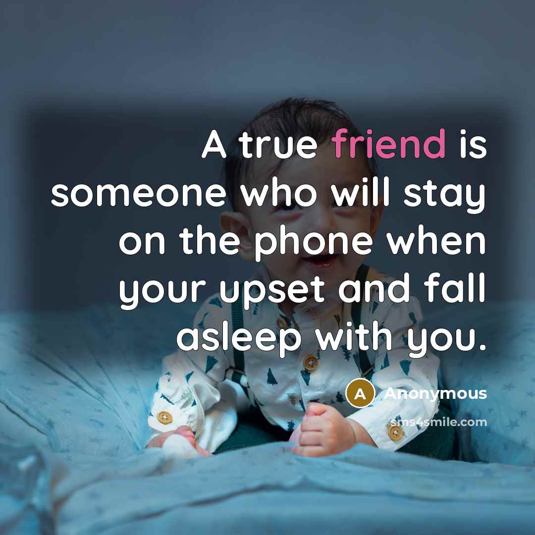 “A true friend is someone who will stay on the…” quote by Anonymous