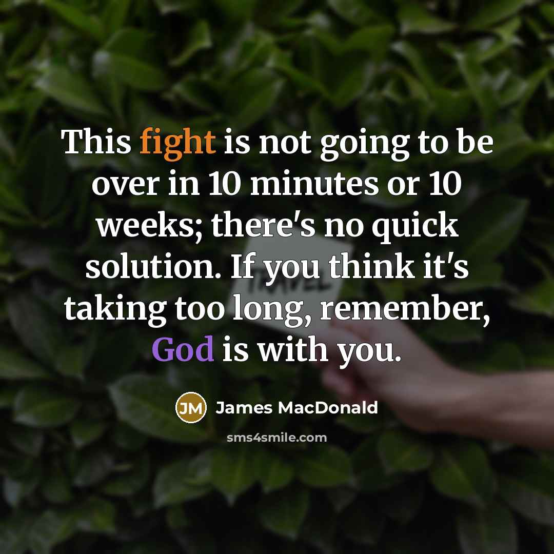 “This fight is not going to be over in 10…” quote by James MacDonald