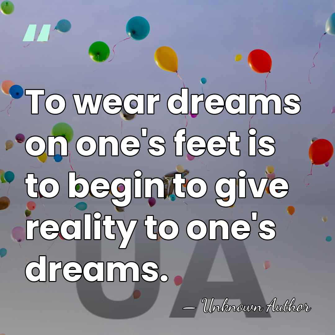 To wear dreams on one's feet is to begin to give reality&hellip; - Roger Vivier