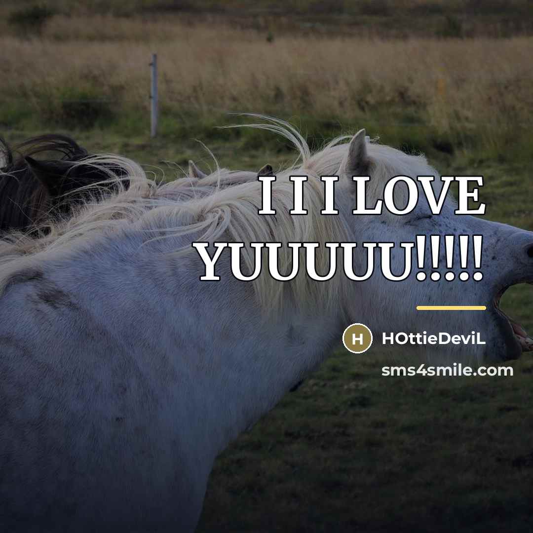 “I I I LOVE YUUUUU!!!!!…” quote by HOttieDeviL