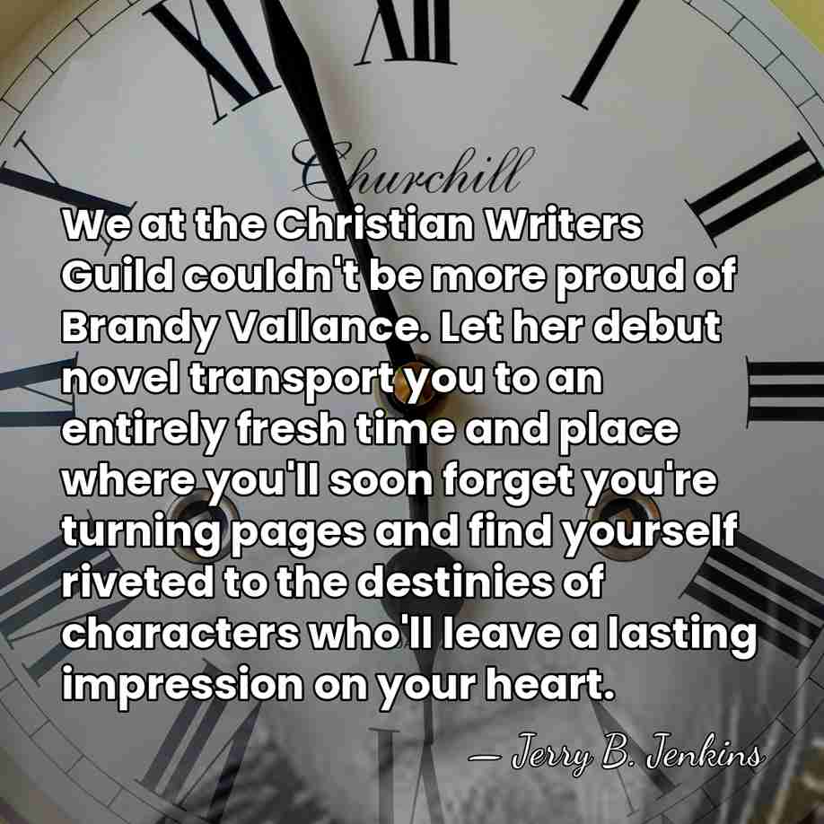 We at the Christian Writers Guild couldn't be more proud of Brandy&hellip; - Jerry B. Jenkins