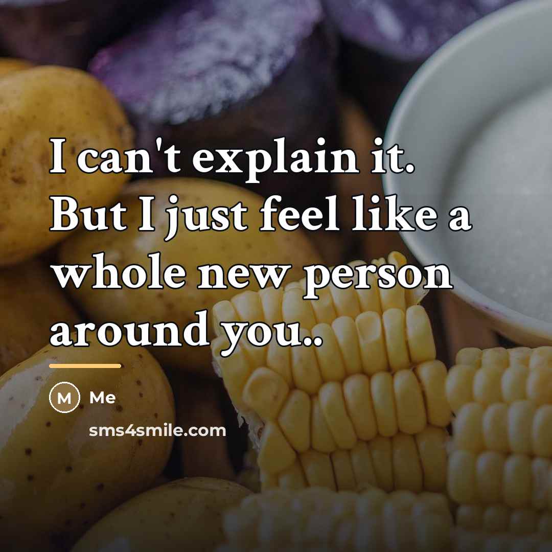 “I can't explain it. But I just feel like a…” quote by Me