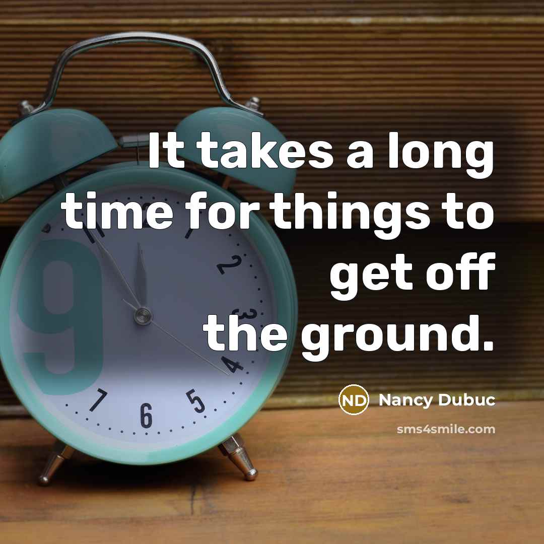 “It takes a long time for things to get off…” quote by Nancy Dubuc