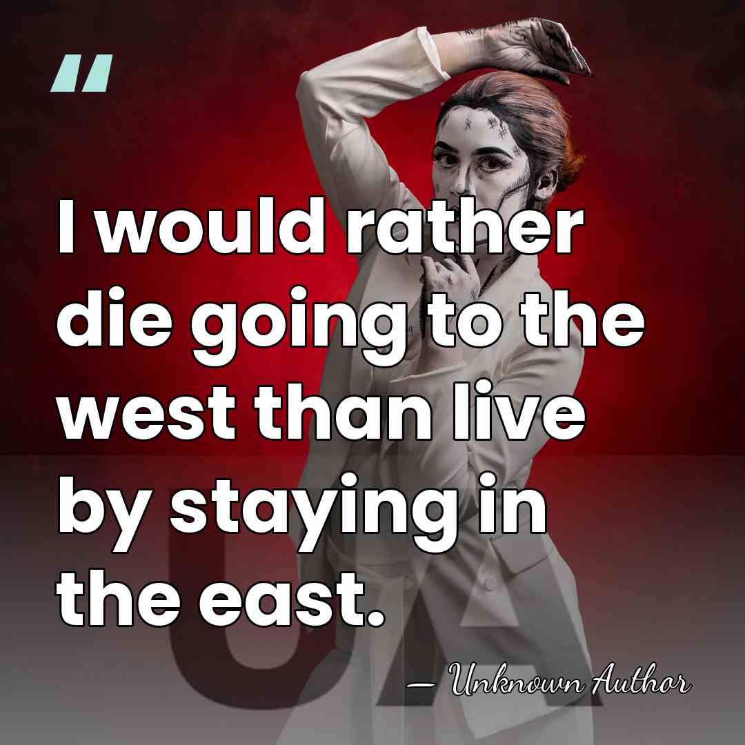 I would rather die going to the west than live by staying&hellip; - Xuanzang
