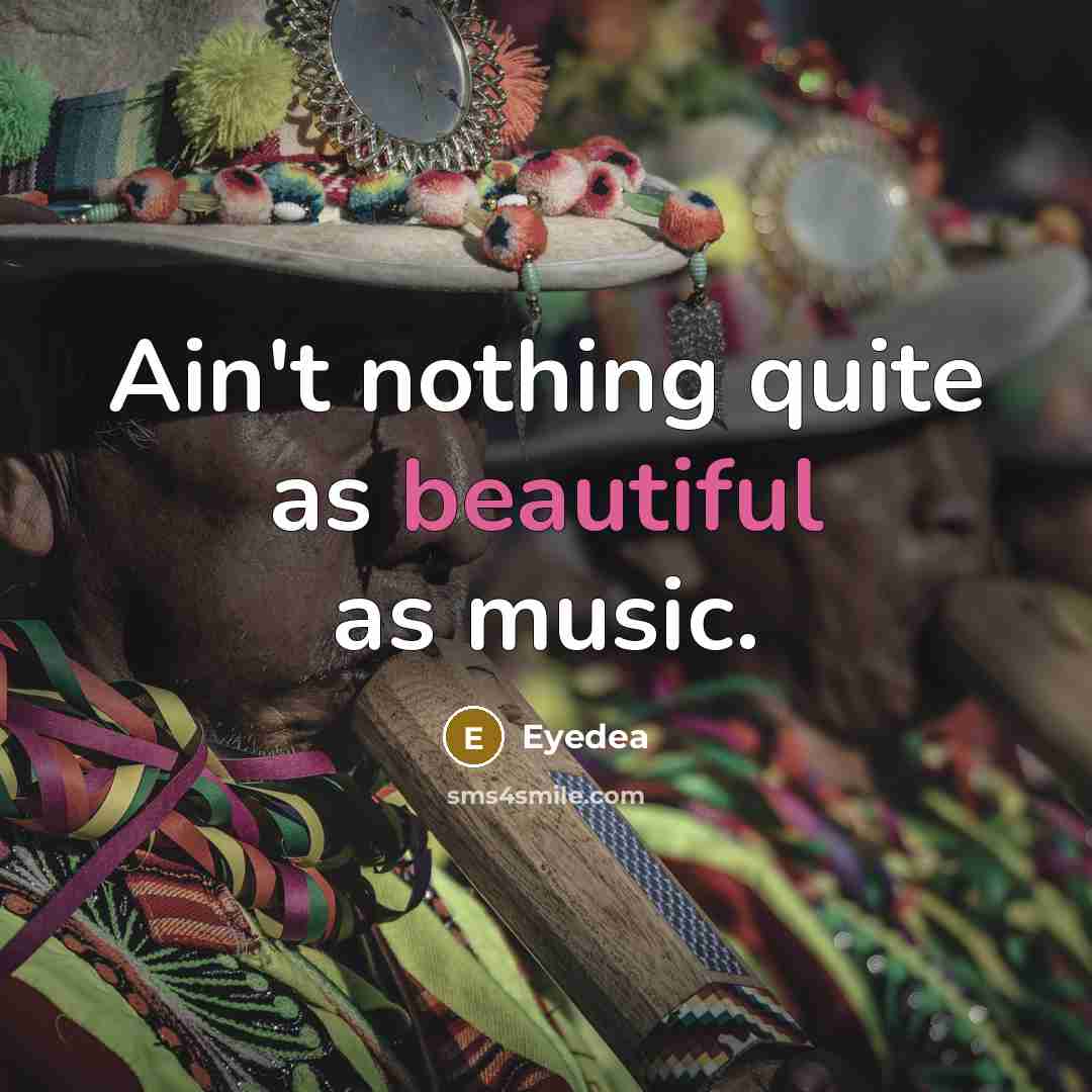 “Ain't nothing quite as beautiful as music.…” quote by Eyedea