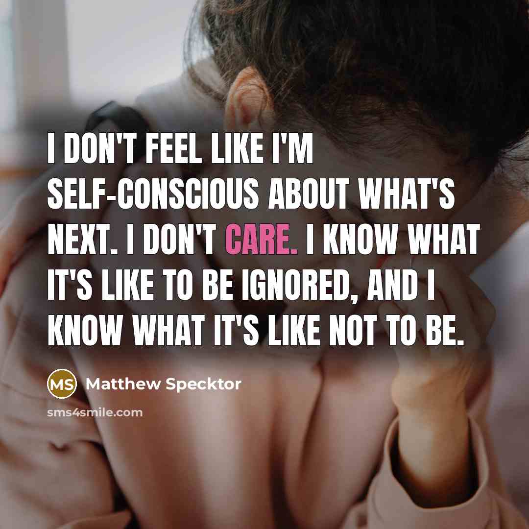 “I don't feel like I'm self-conscious about what's next. I…” quote by Matthew Specktor
