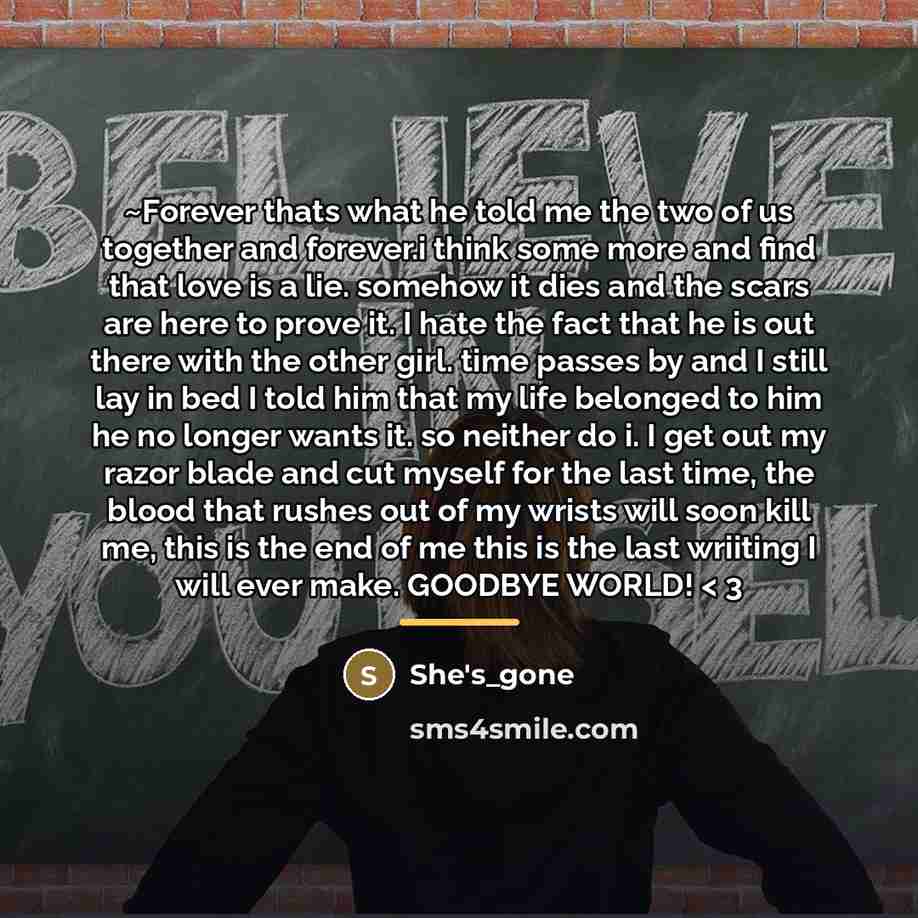 “~Forever thats what he told me the two of us…” quote by She's_gone
