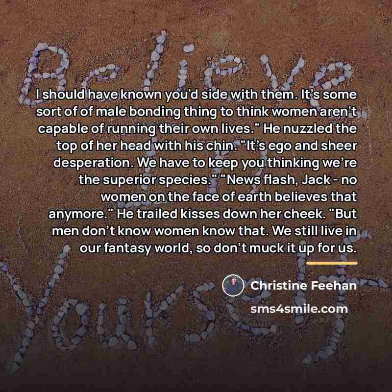 “I should have known you'd side with them. It's some…” quote by Christine Feehan