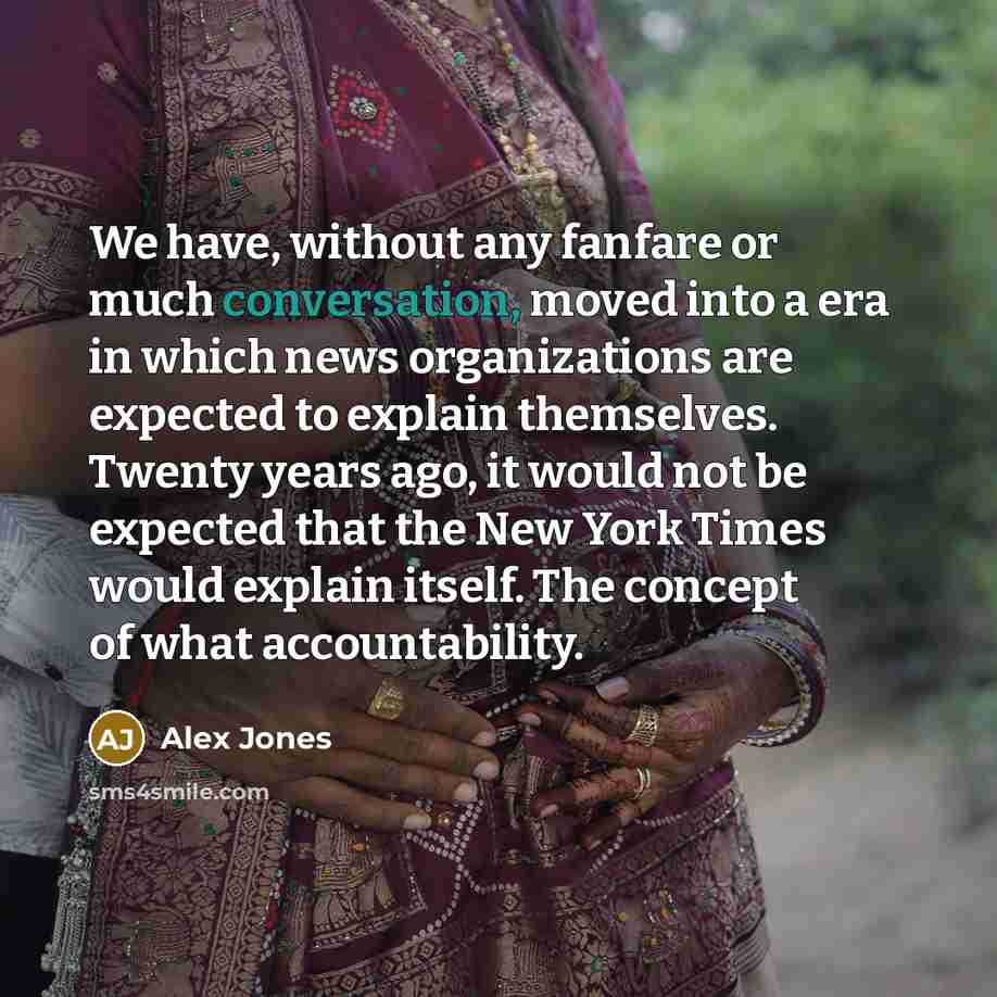 “We have, without any fanfare or much conversation, moved into…” quote by Alex Jones