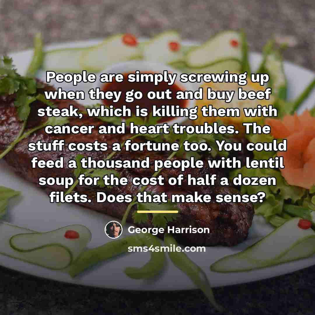 “People are simply screwing up when they go out and…” quote by George Harrison