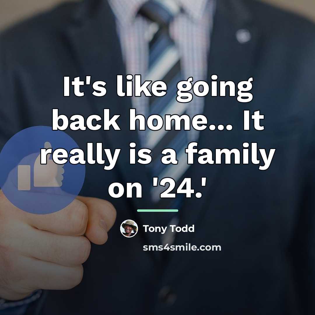 “It's like going back home... It really is a family…” quote by Tony Todd