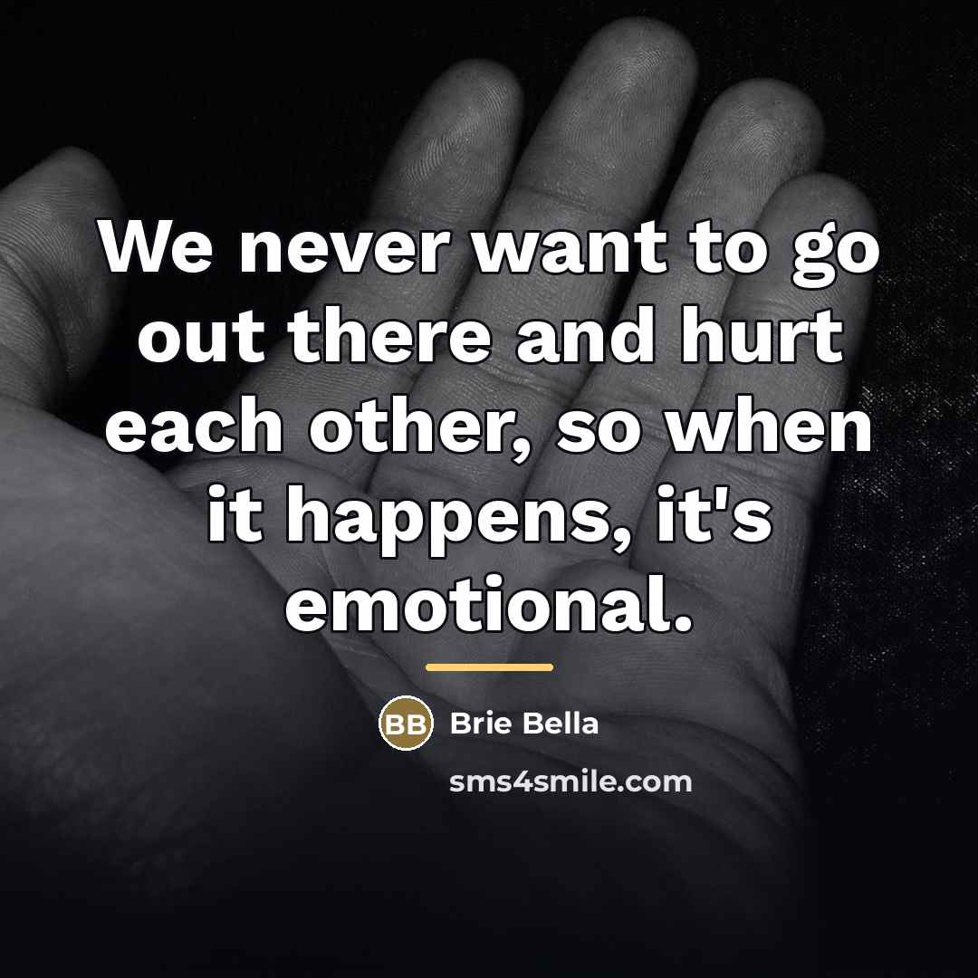 “We never want to go out there and hurt each…” quote by Brie Bella