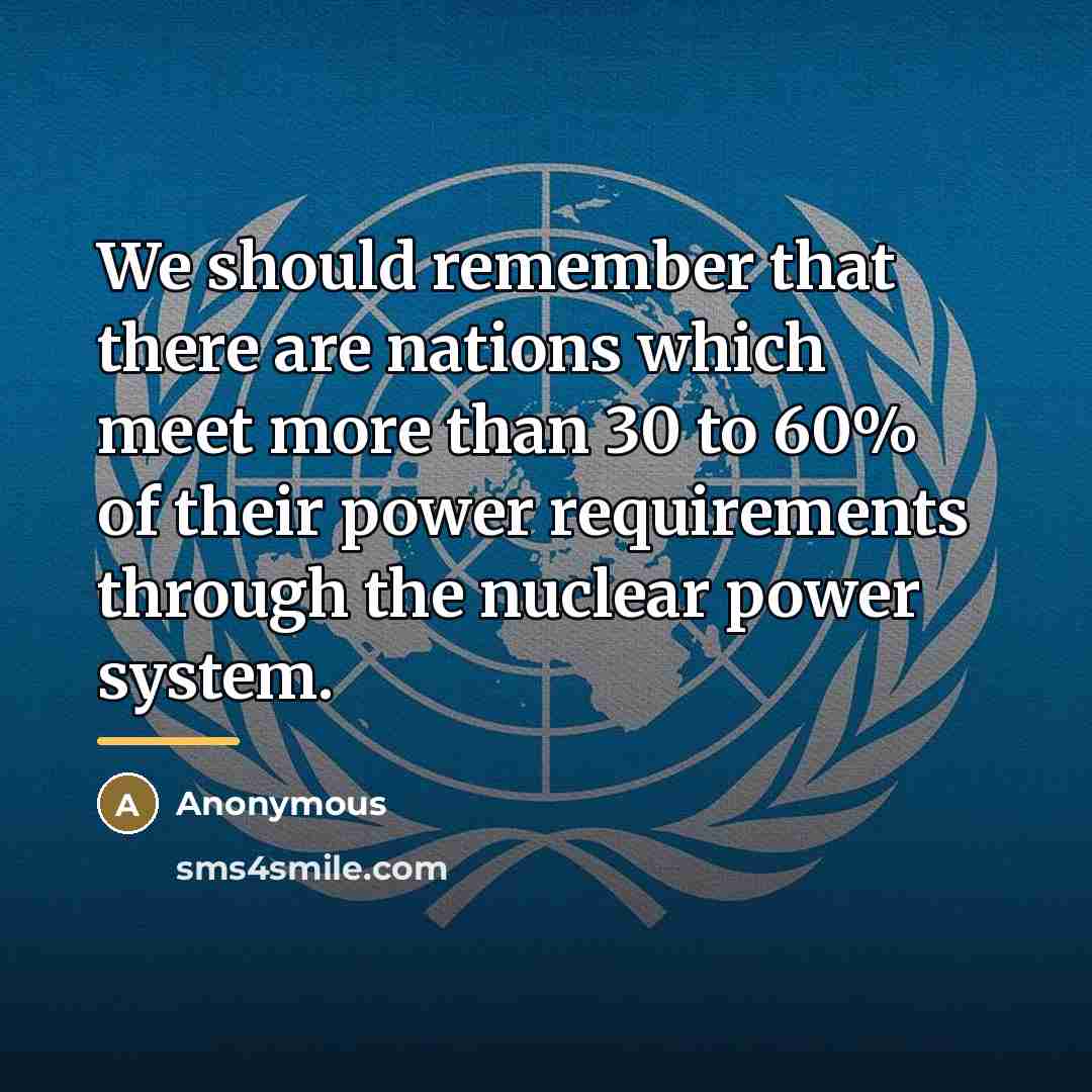 “We should remember that there are nations which meet more…” quote by Anonymous