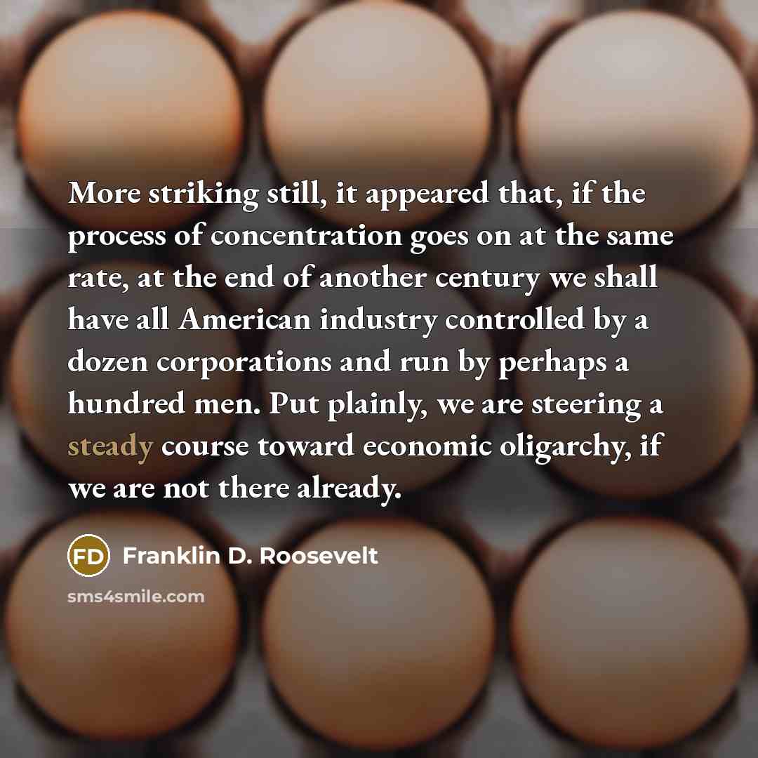 “More striking still, it appeared that, if the process of…” quote by Franklin D. Roosevelt