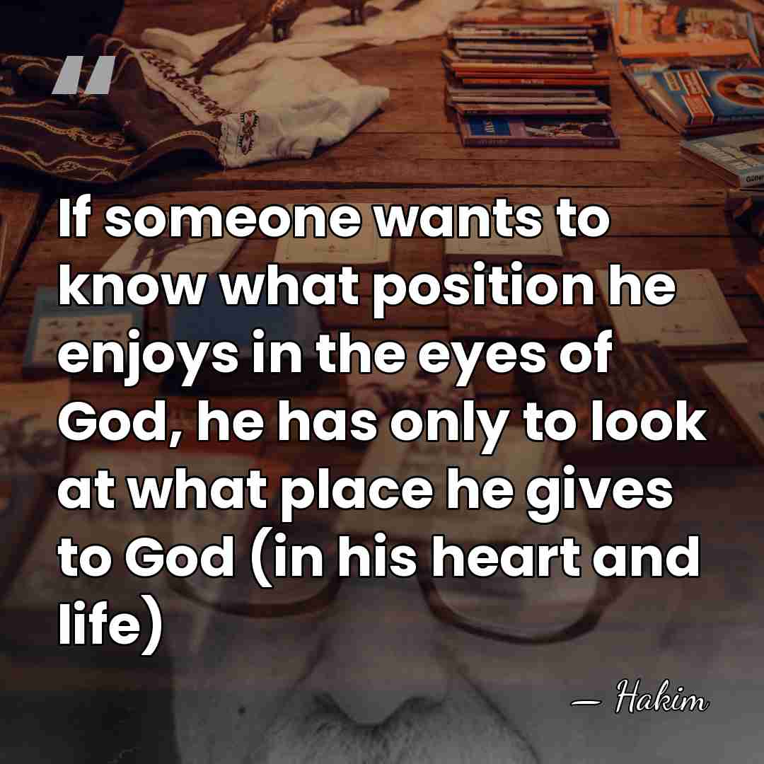 If someone wants to know what position he enjoys in the eyes&hellip; - Hakim