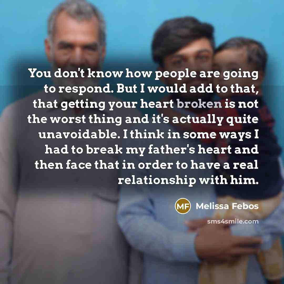“You don't know how people are going to respond. But…” quote by Melissa Febos