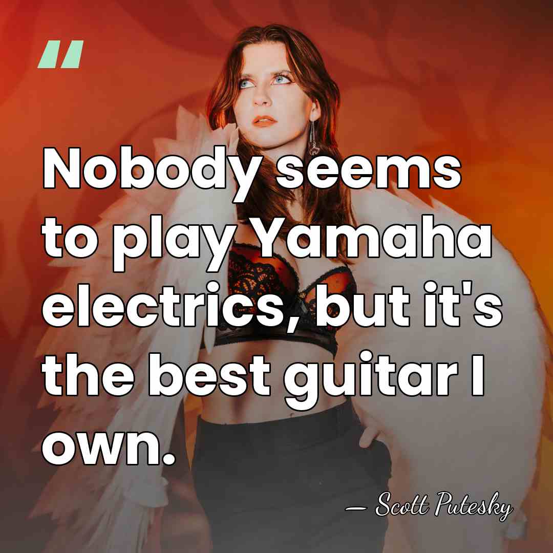 Nobody seems to play Yamaha electrics, but it's the best guitar I&hellip; - Scott Putesky