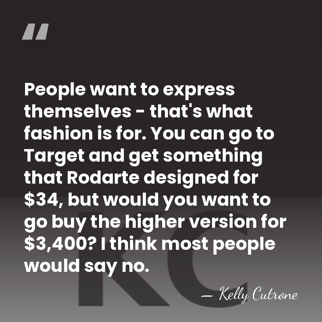 People want to express themselves - that's what fashion is for. You&hellip; - Kelly Cutrone