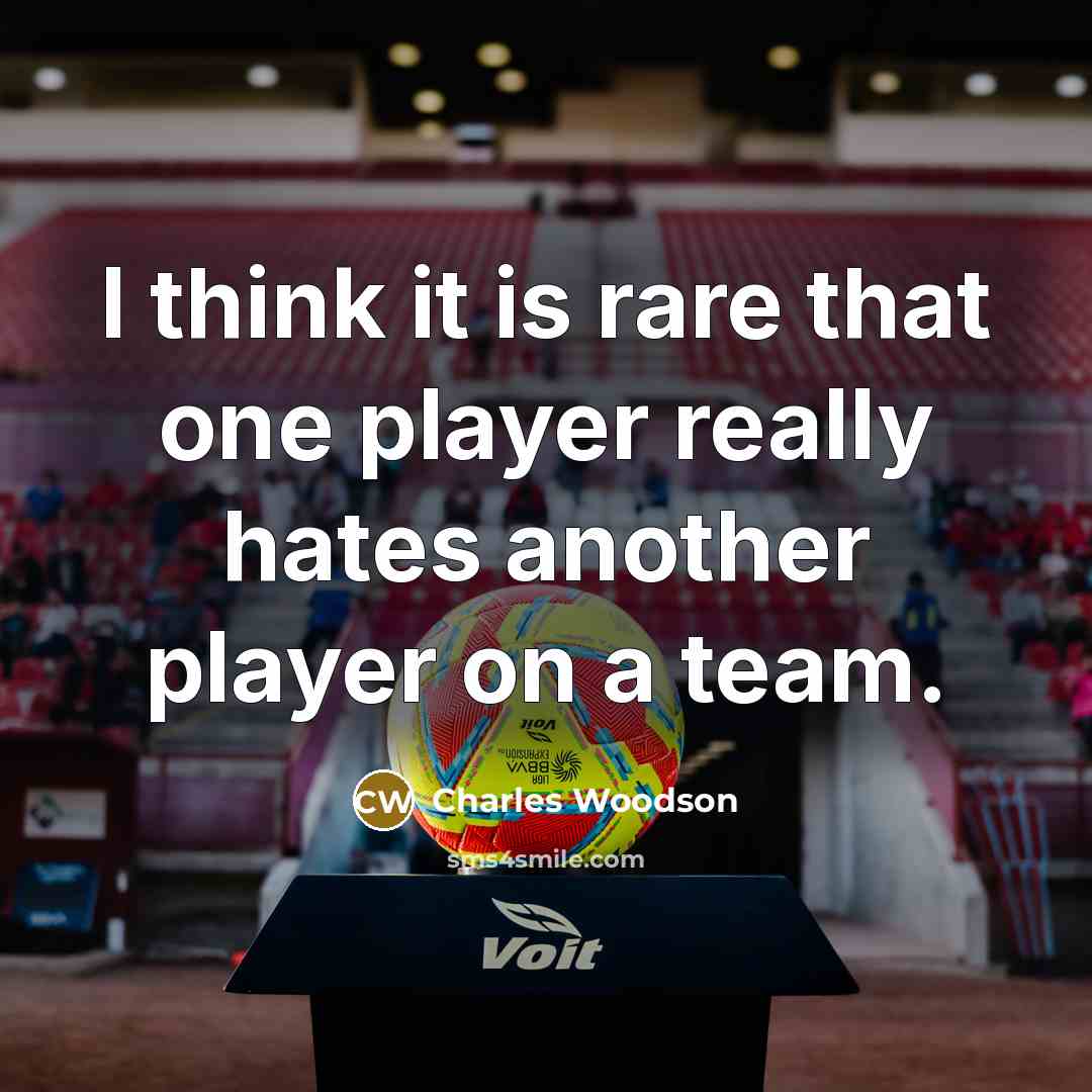 “I think it is rare that one player really hates…” quote by Charles Woodson