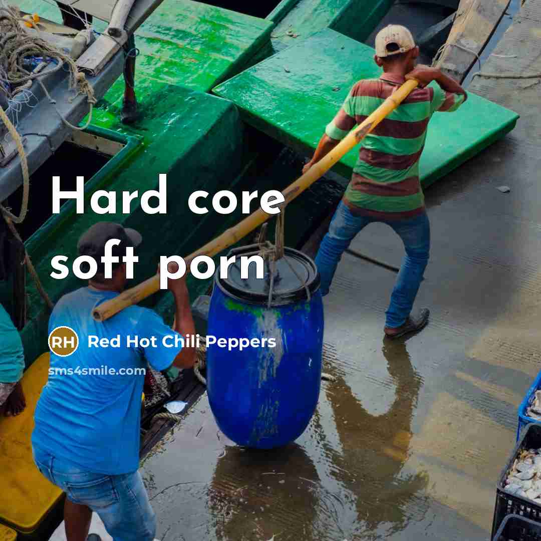 “Hard core soft porn” quote by Red Hot Chili Peppers