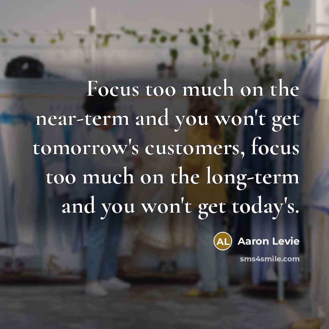 “Focus too much on the near-term and you won't get…” quote by Aaron Levie