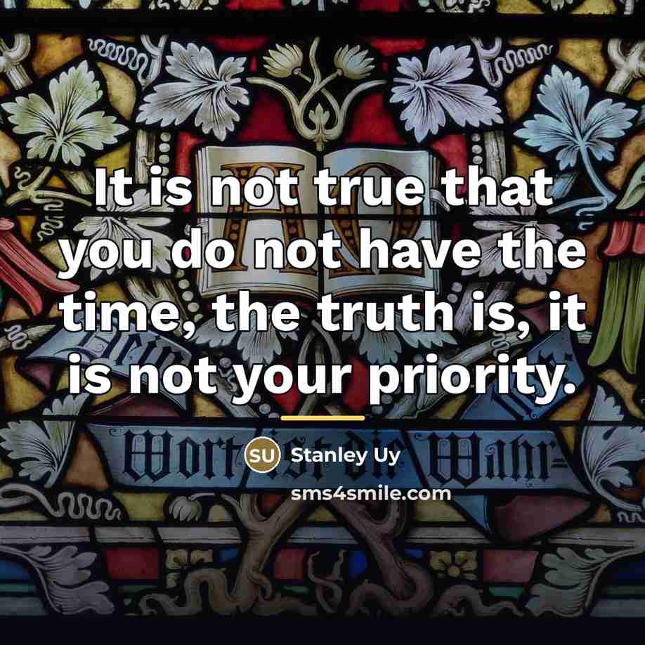 “It is not true that you do not have the…” quote by Stanley Uy
