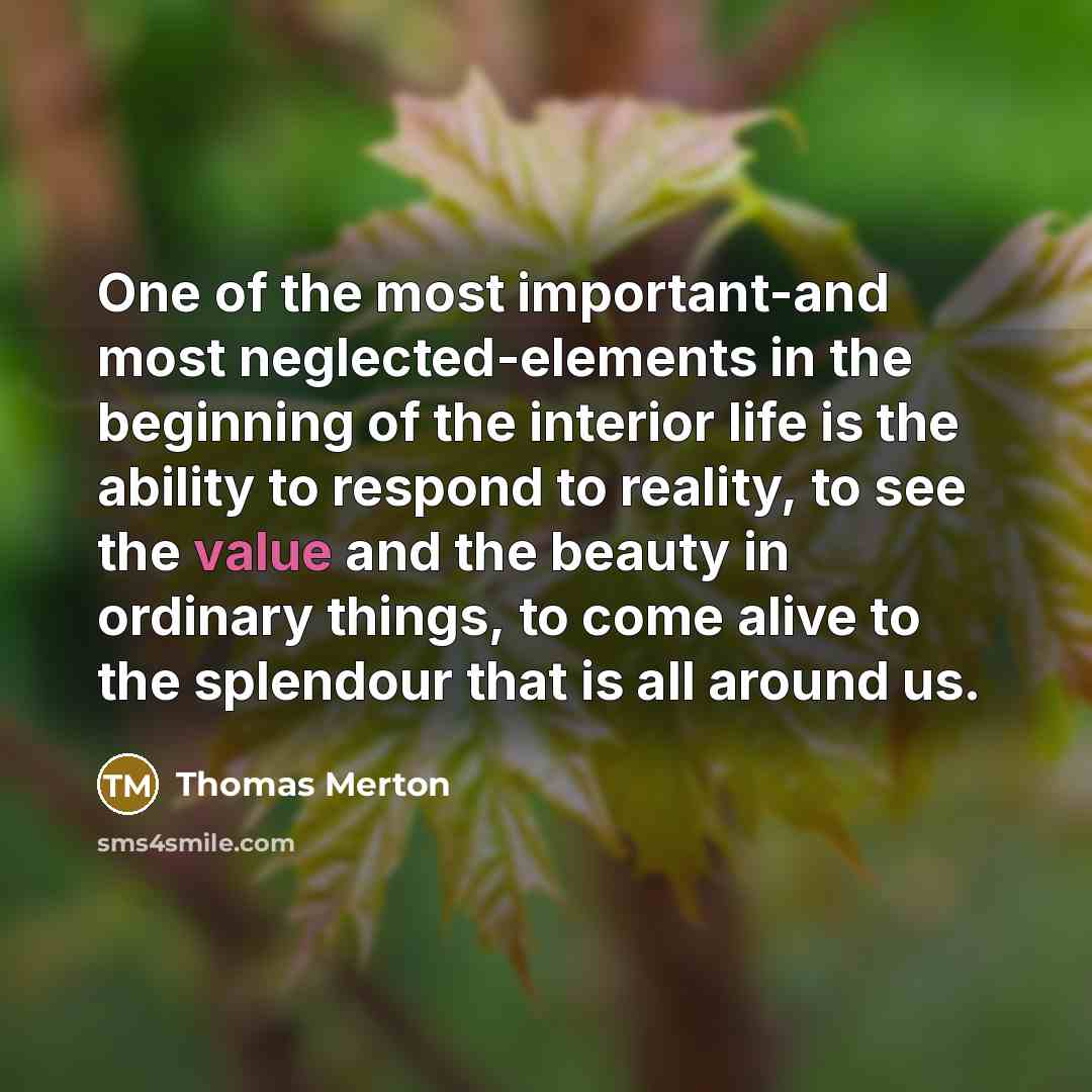 “One of the most important-and most neglected-elements in the beginning…” quote by Thomas Merton