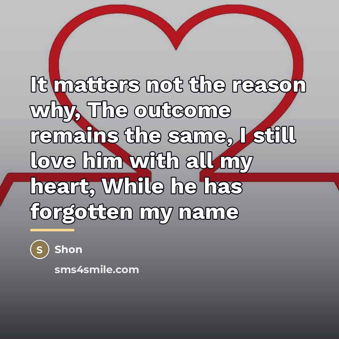 “It matters not the reason why, The outcome remains the…” quote by Shon