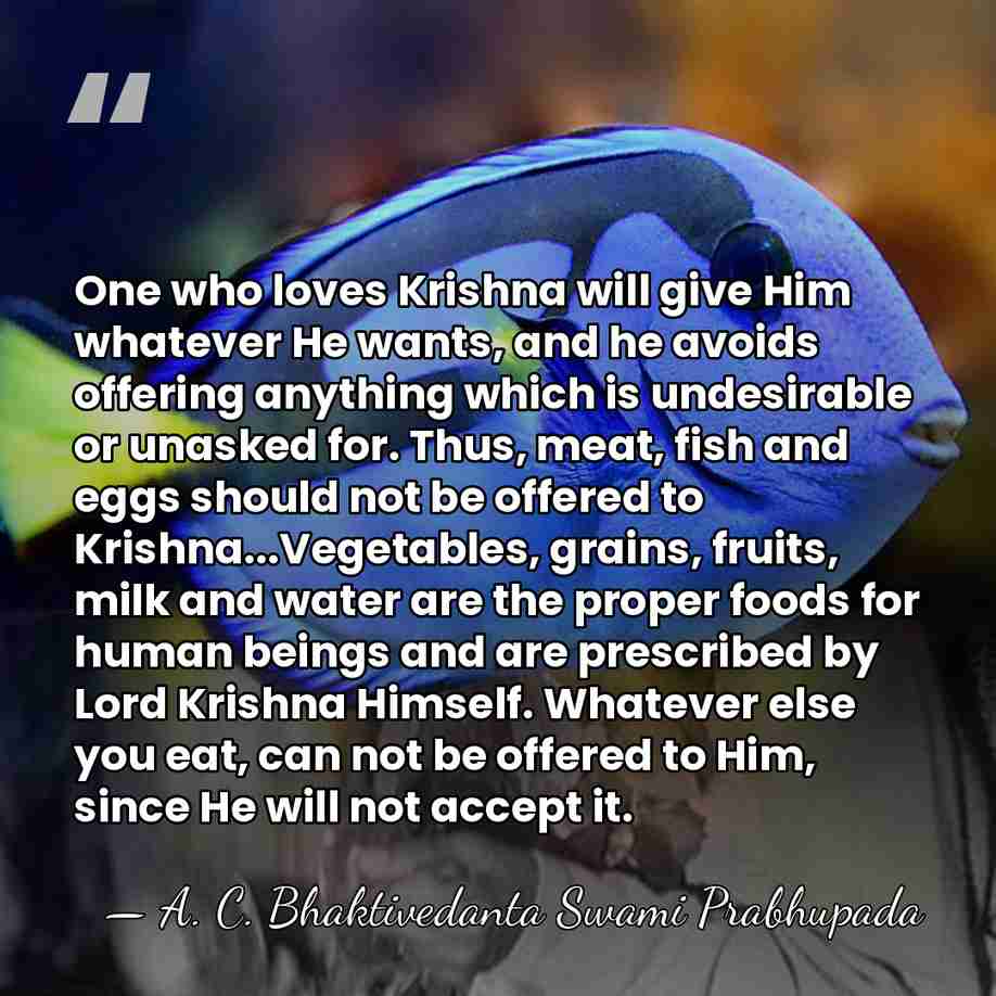 One who loves Krishna will give Him whatever He wants, and he&hellip; - A. C. Bhaktivedanta Swami Prabhupada