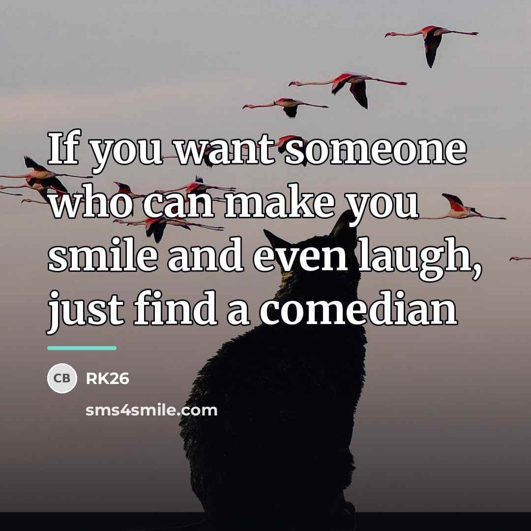 “If you want someone who can make you smile and…” quote by RK26
