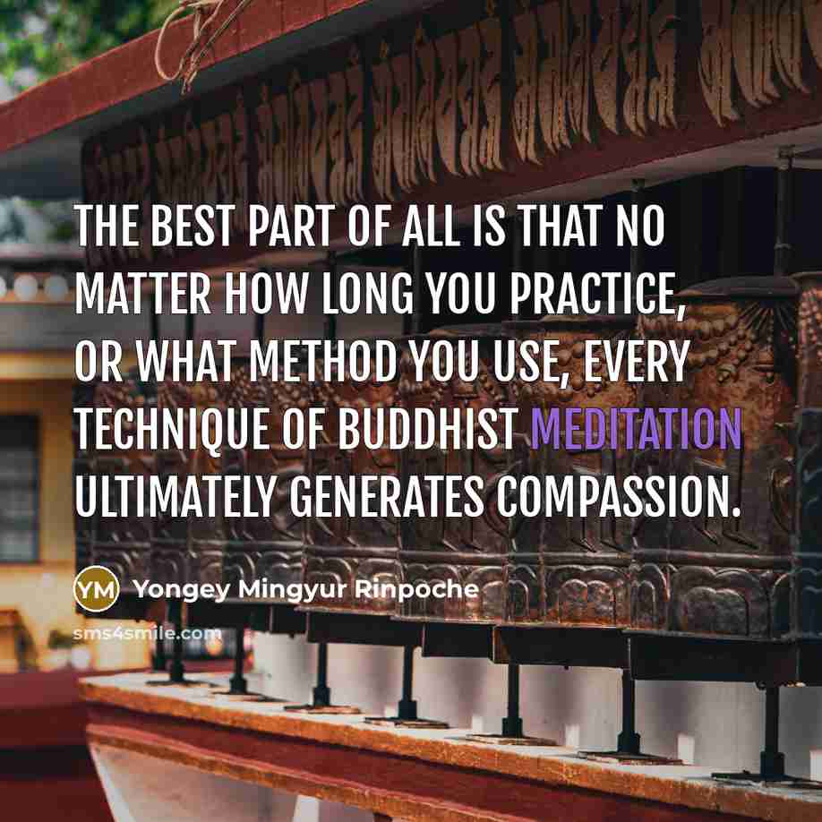 “The best part of all is that no matter how…” quote by Yongey Mingyur Rinpoche