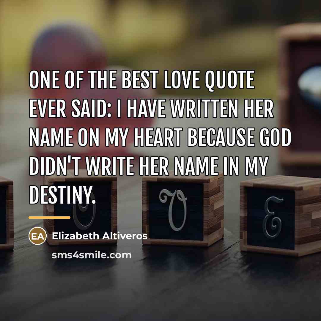 “One Of The Best Love Quote Ever Said: I Have…” quote by Elizabeth Altiveros