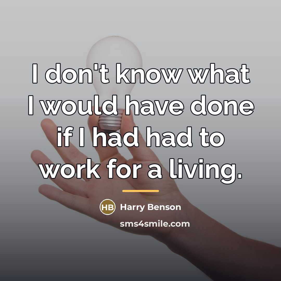 “I don't know what I would have done if I…” quote by Harry Benson