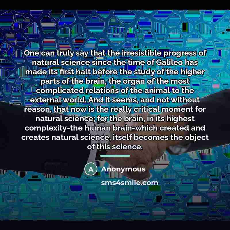 “One can truly say that the irresistible progress of natural…” quote by Anonymous
