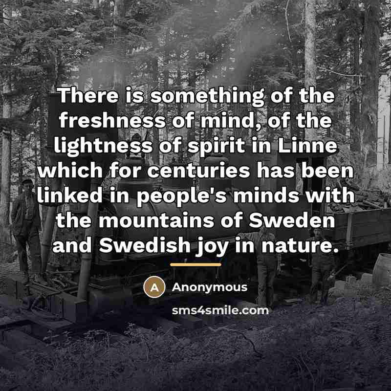 “There is something of the freshness of mind, of the…” quote by Anonymous