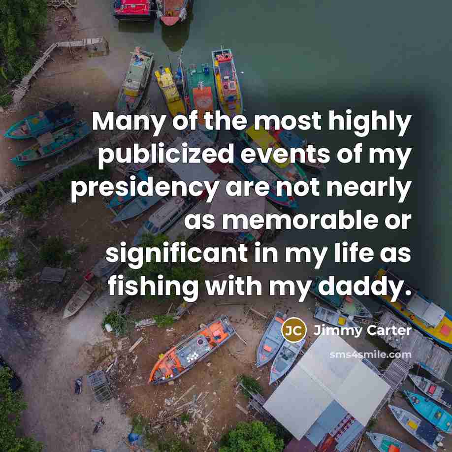 “Many of the most highly publicized events of my presidency…” quote by Jimmy Carter