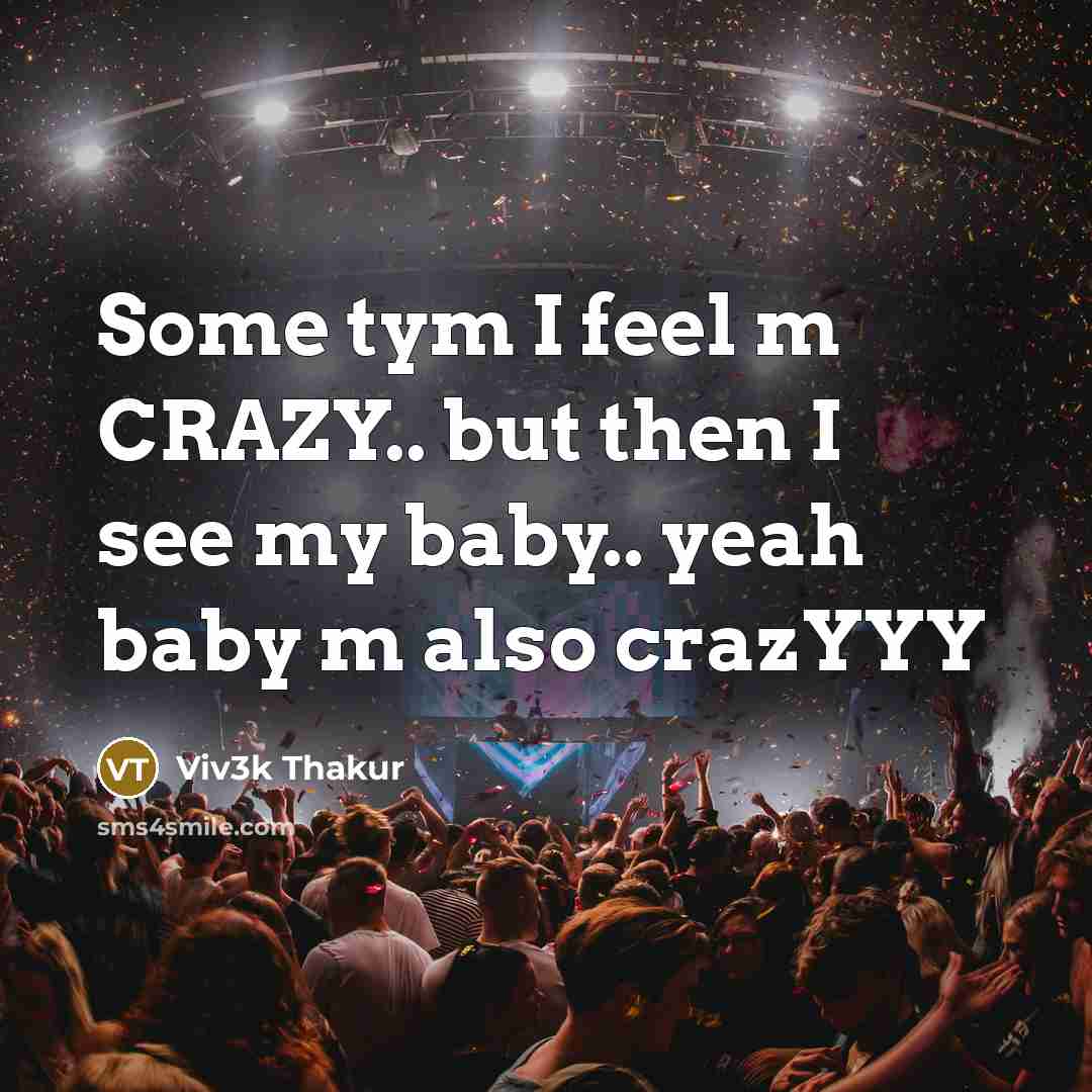 “Some tym I feel m CRAZY.. but then I see…” quote by Viv3k Thakur